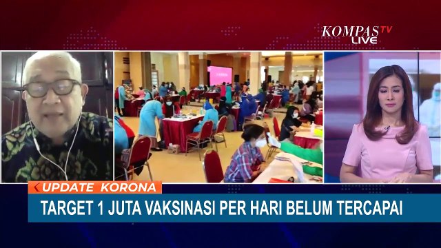 Menkes: Target 1 Juta Vaksinasi per Hari Belum Tercapai
