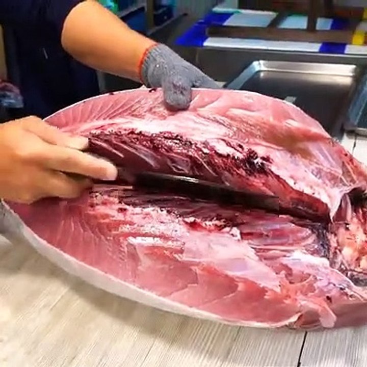 Tuna Cutting Skill