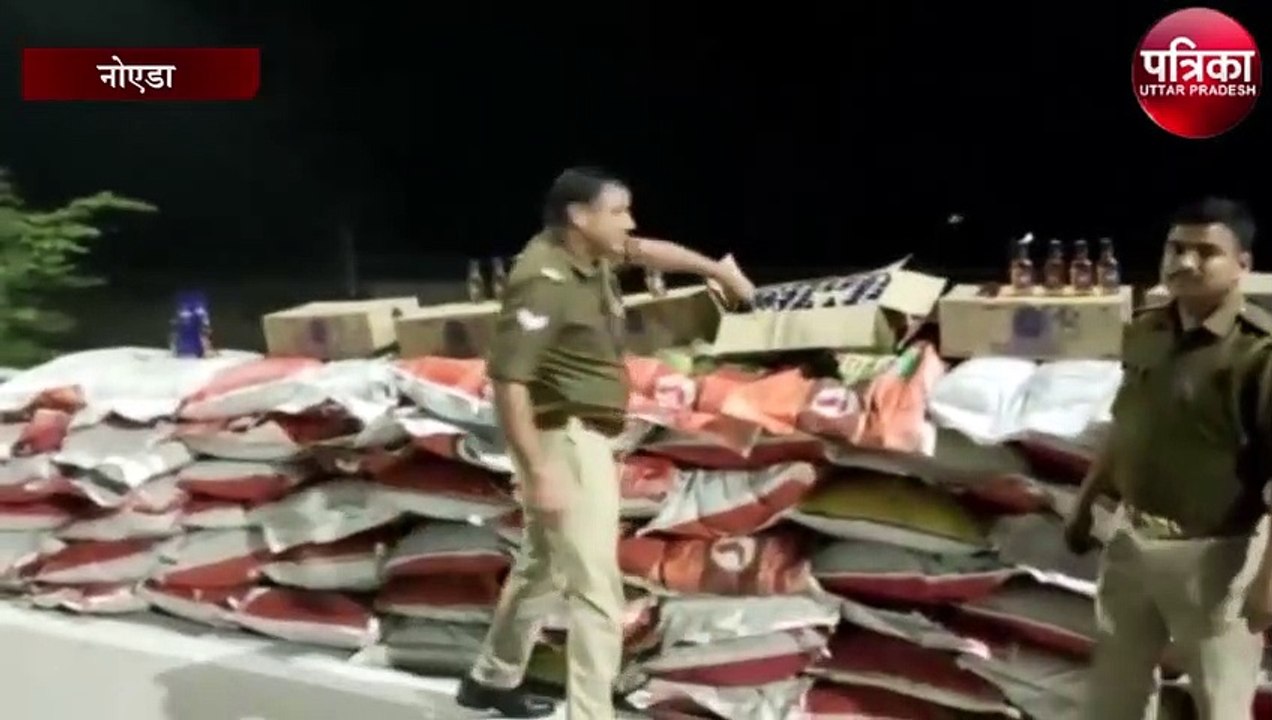 कैंटर में ऐसी जगह छिपाकर रखी शराब, फिर भी चढ़ गए पुलिस के हत्थे, देखें वीडियो