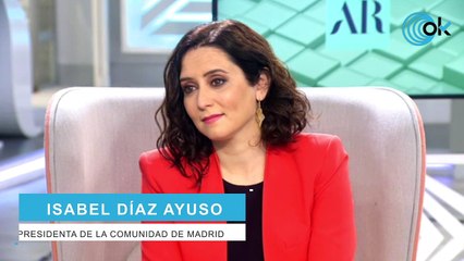 Ayuso a Ana Rosa: «Si la izquierda te llama fascista estás en el lado bueno de la historia»