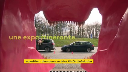 L'expo "Le monde des dinosaures" passe en mode drive-in pour pouvoir reprendre sa tournée