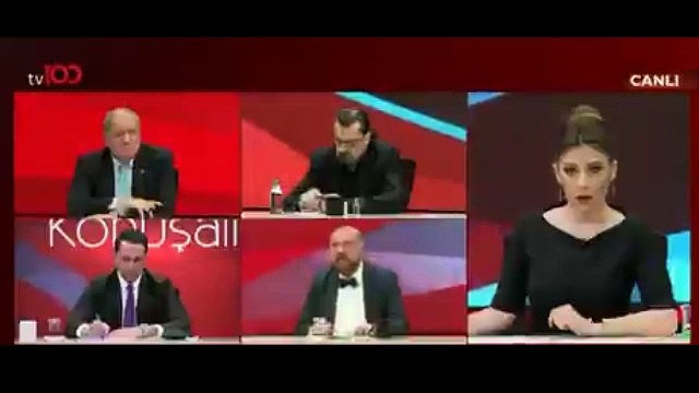 Canlı yayında gerginlik; acil reklama gidildi: Sizin burada işiniz CHP'yi tartışmak mı?