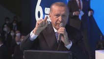 Cumhurbaşkanı Erdoğan, gençlerle buluştuğu kongredeki sessizliğe sitem etti: Bu bana AK gençliğin sesi gibi gelmedi