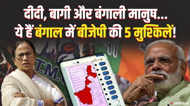 बंगाल में BJP की मुश्किलें: CM Face, बगावत का डर और Mamata Banarjee का इमोशनल अत्याचार | Bengal Elections 2021
