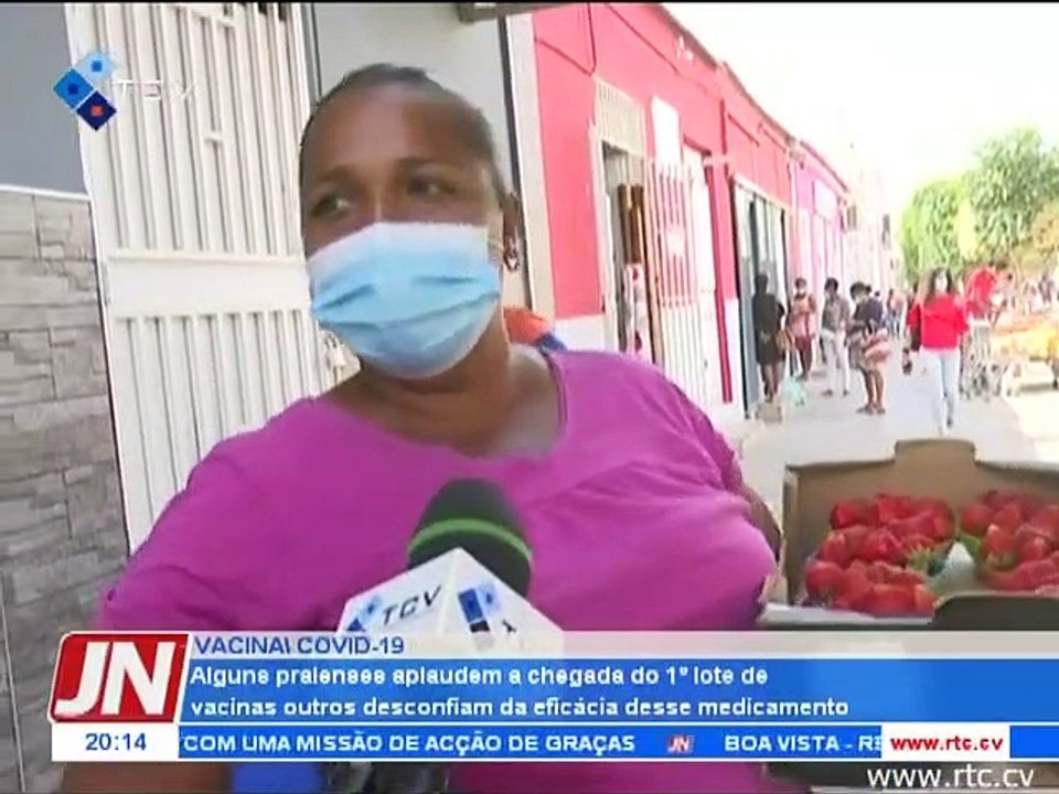 Mulher diz que so vai tomar vacina depois do Ulisses