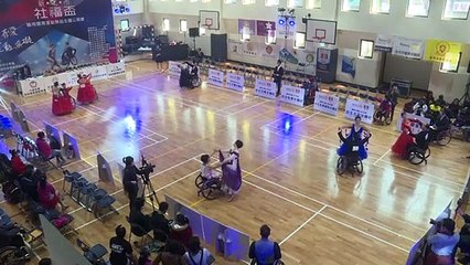 Wheelchair dancers dazzle at Taiwan competition