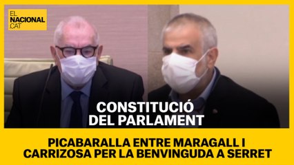 Maragall dona la benvinguda a Serret i Carrizosa es queixa