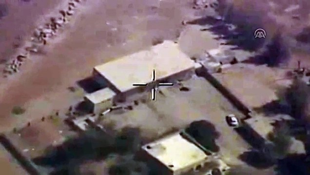 DAEŞ hedeflerine milli bomba böyle atıldı