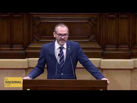 PARLAMENT | Josep Costa (JxCat): Aquest recurs és per defensar les institucions d'aquest país