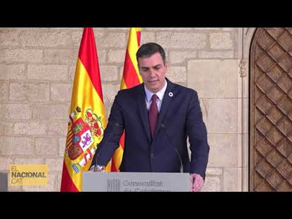 Sánchez, anuncia que la primera reunió de la taula de governs serà al febrer