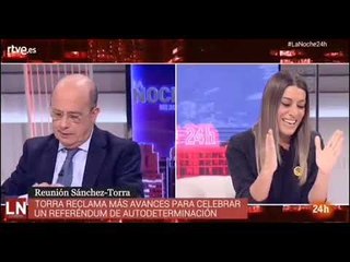 Míriam Nogueras ensorra un ultra valencià mal educat a TVE Balas y urnas