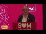 Iceta assegura que no és bo que Junqueras estigui a la presó i demana reflexió a l'independentisme