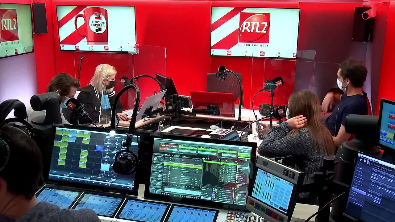 Flo Delavega dans Le Double Expresso RTL2 (12/03/21)