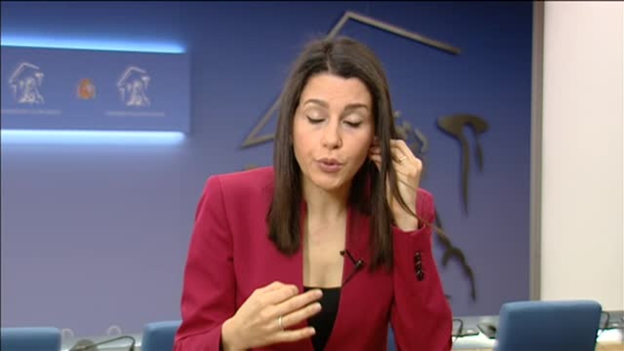 Arrimadas: "No hemos presentado una moción en Madrid porque no hemos querido"