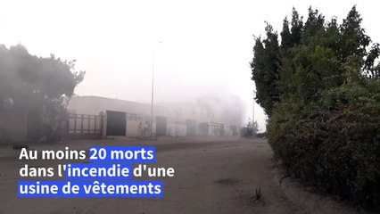 Egypte: au moins 20 morts dans l'incendie d'une usine de vêtements