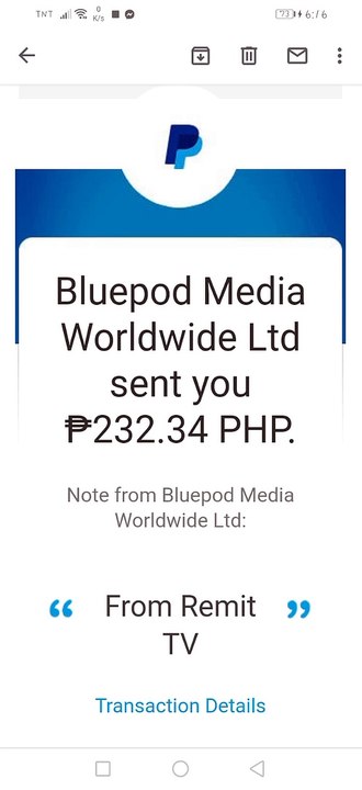 2nd Payment.