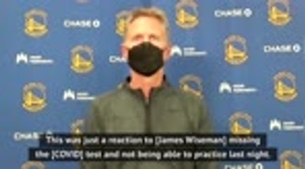 Kerr defends Wiseman after COVID 'mistake'