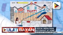 Engaged couple, viral sa social media dahil sa kanilang DIY prenup photoshoot at home