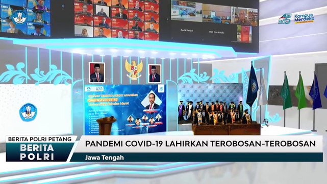 Presiden Jokowi Hadir Secara Virtual Dies Natalis UNS