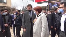 İYİ Parti Genel Başkanı Akşener, esnaf ziyaretinde bulundu