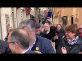 Jordi Turull arriba al despatx d'advocats Badia de Terrassa