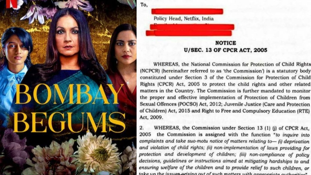 Pooja Bhatt की Series, 'Bombay Begums' ने किया Controversy, बाल आयोग ने दिया Notice | FilmiBeat