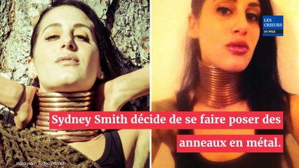 Elle porte des anneaux de cou pour devenir une « femme girafe » et les retire au bout de cinq ans