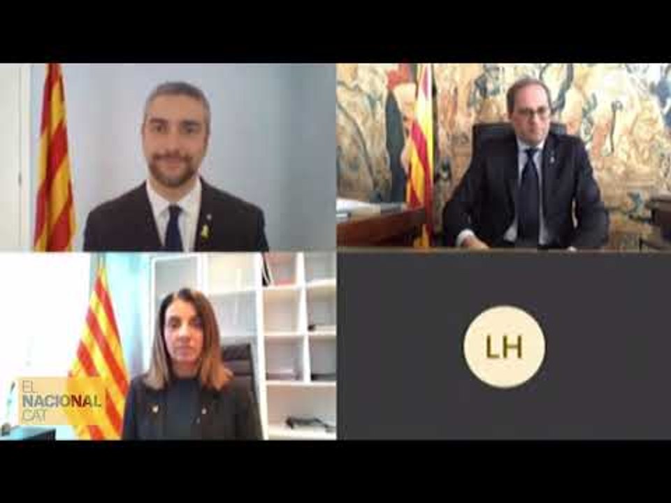 El nou conseller d'Exteriors pren possessió per via telemàtica