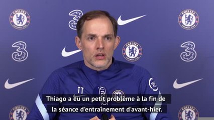 Chelsea - Tuchel donne des nouvelles de Thiago Silva