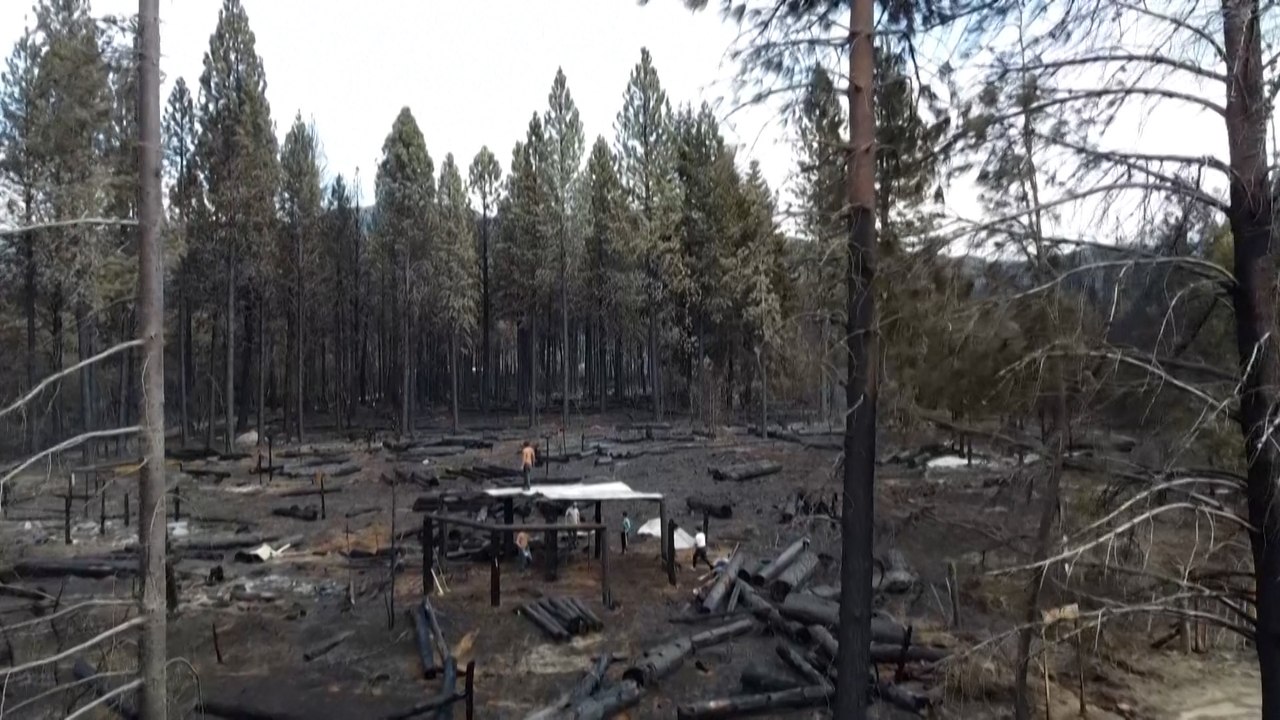 Waldbrände in Argentinien
