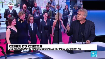 César du cinéma : une 46ème cérémonie malgré des salles fermées depuis un an