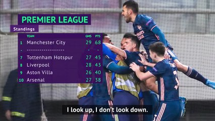 'I look up, not down' - Mourinho ahead of Arsenal clash