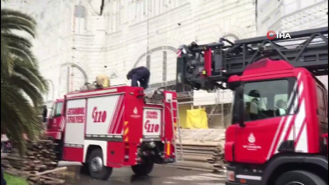 Haydarpaşa Garı’nda korkutan atölye yangını