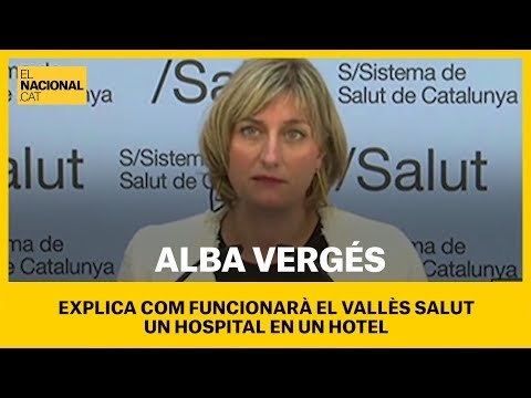 Alba Vergés explica com funcionarà el Vallès Salut