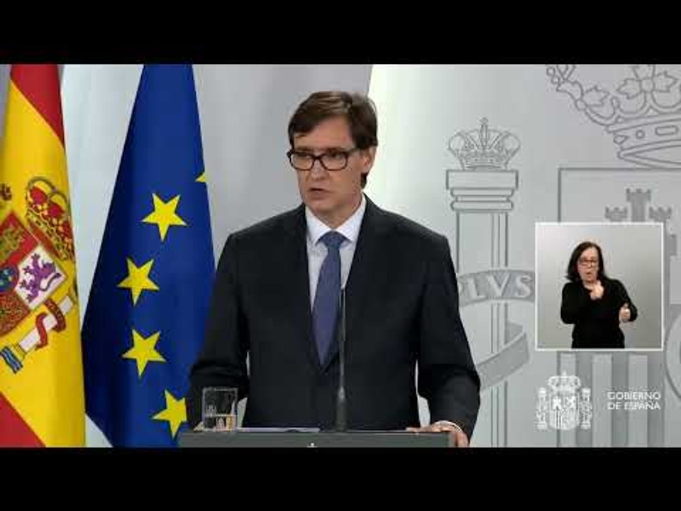 DIRECTO | Rueda de prensa del ministro de Sanidad y del ministro de Consumo