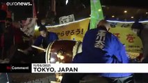 شاهد: احتجاجات أمام شركة تيبكو للكهرباء في طوكيو بسبب المفاعلات النووية