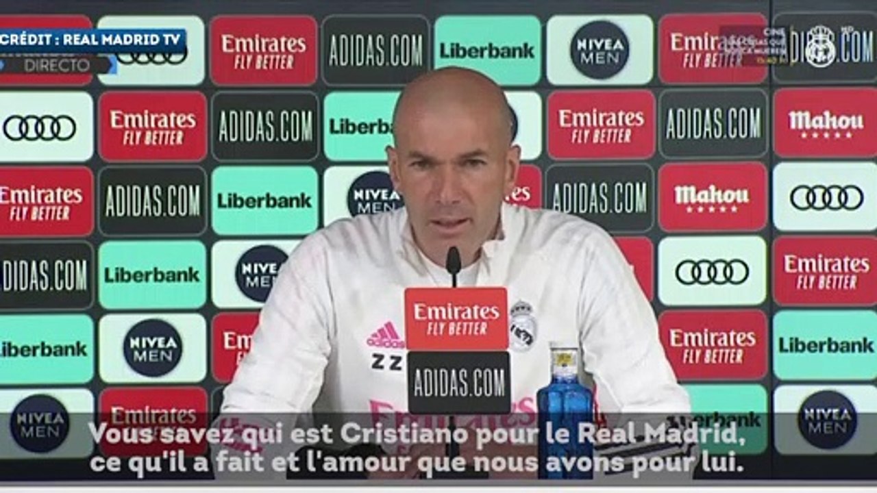 Zidane : "Cristiano Ronaldo est un joueur de la Juve"