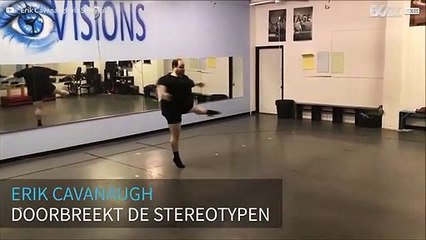 Een zeer ongewone maar getalenteerde danser!