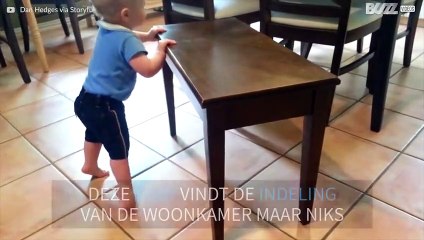 Deze baby is een feng shui meester