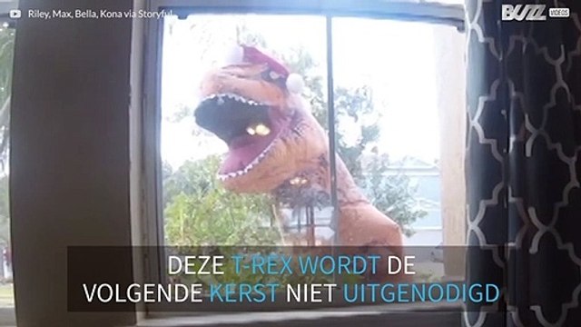 T-Rex verpest Kerstmis!