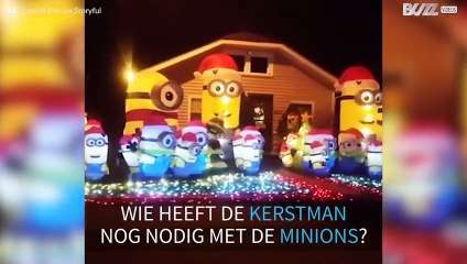 Wie heeft de Kerstman nog nodig met de Minions?