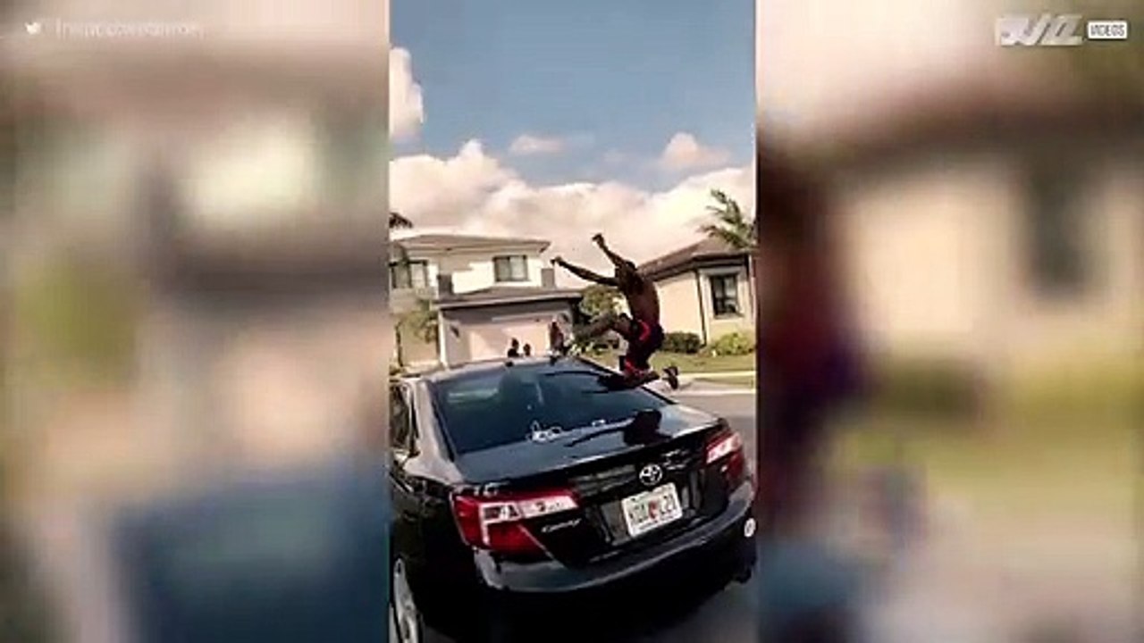 [TRANSLATE] - Insane jump over a car