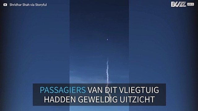 Delta-passagiers filmden de lancering van de Falcon Heavy-raket