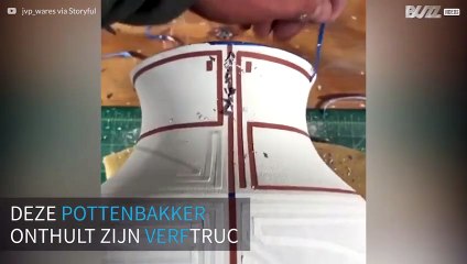 Deze pottenbakker toont zijn ongelooflijke talent