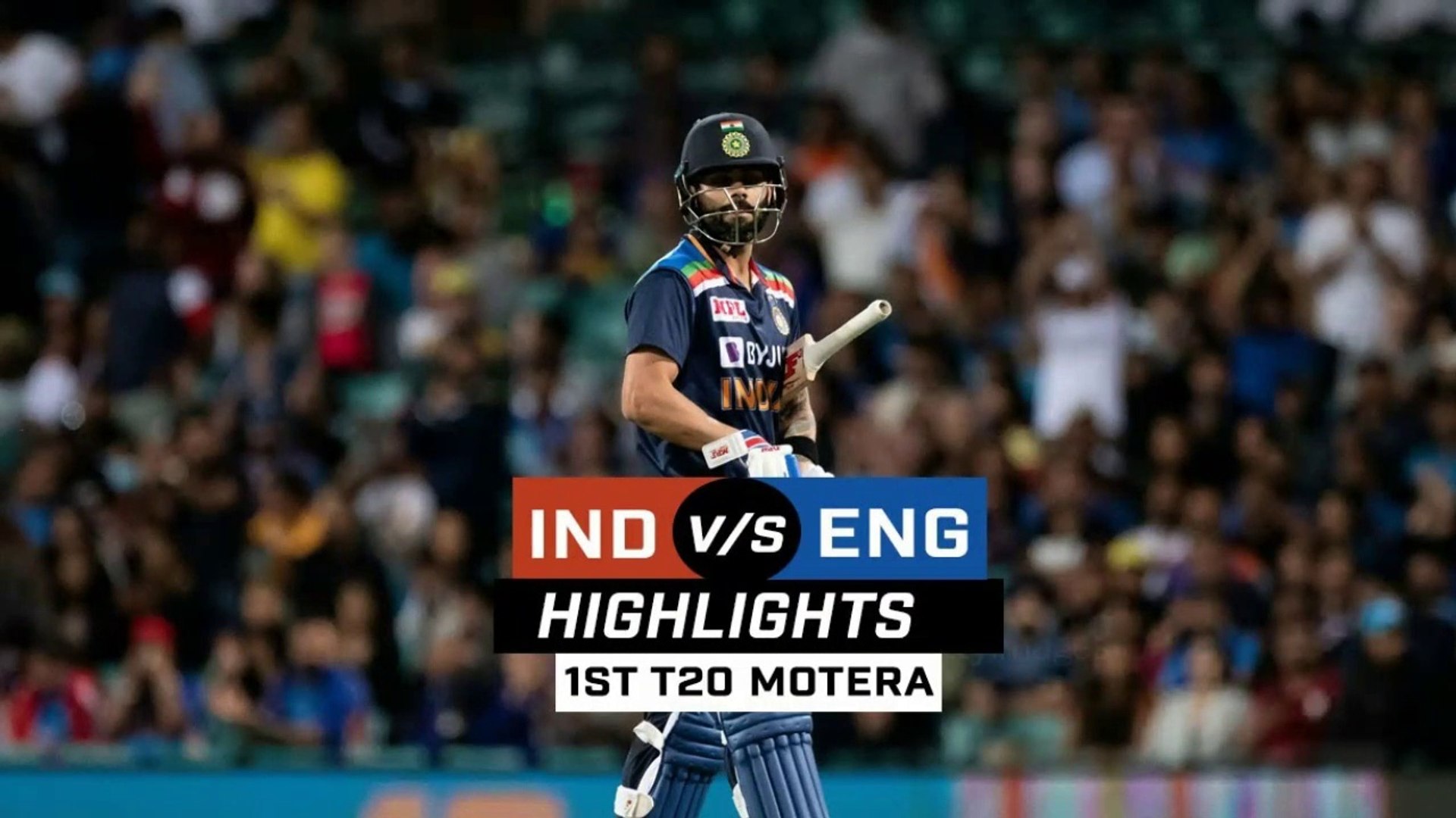 India vs England 1st T20 2021 Full Match Highlights