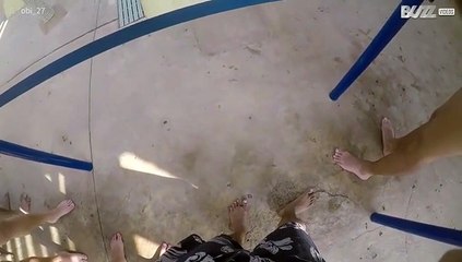 Supersnelle waterbaan gaat 60 km/u