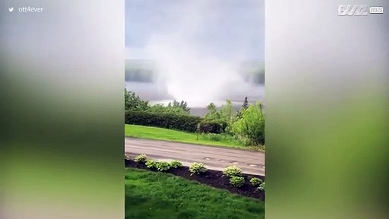 Zo ontstaat een tornado.