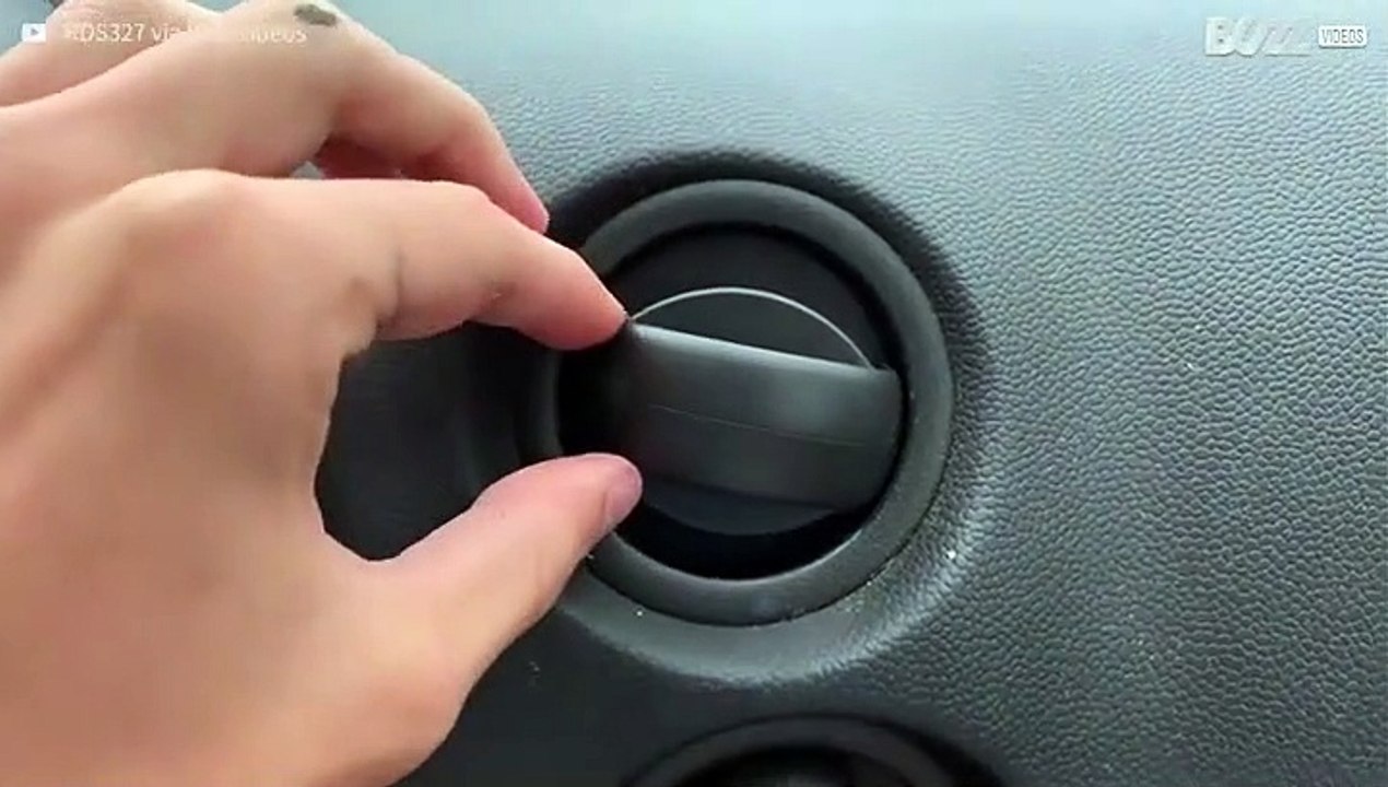Auto heeft bizarre airco