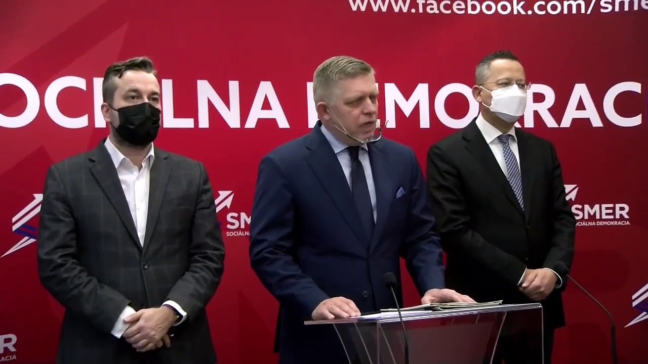 ZÁZNAM: TK strany SMER-SD