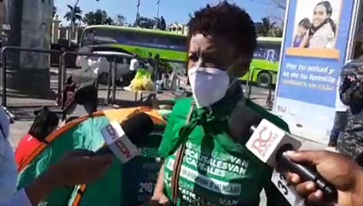 Por las tres causales del aborto frente al Palacio